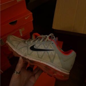 Nike Air Max 2011 with Gray and Orange Accents